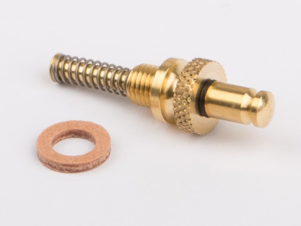 Federsicherheitsventil M 6 x 0, 75 Feingewinde (ab Baujahr 1990), messing